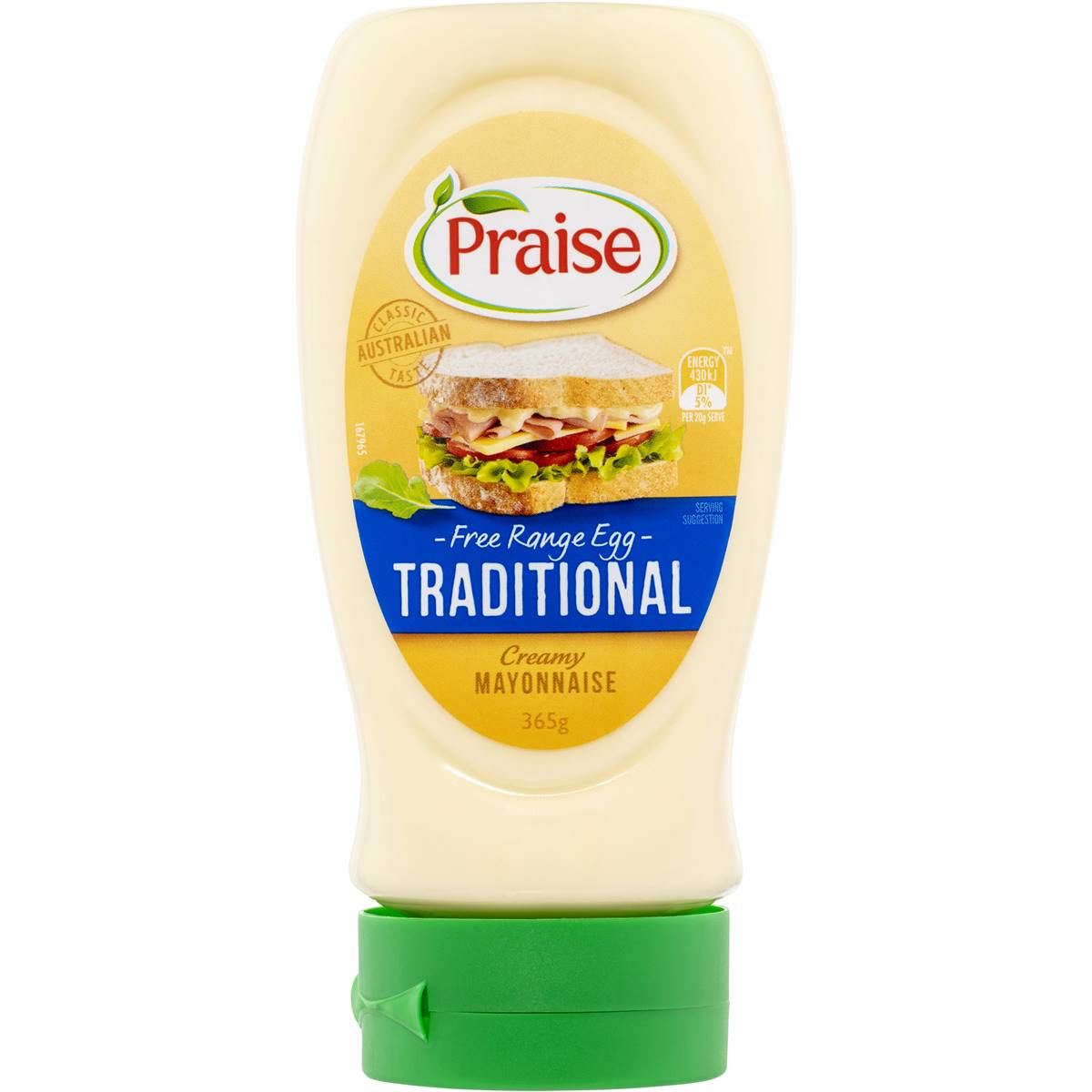 Praise Mayo Traditional Squeeze 365g