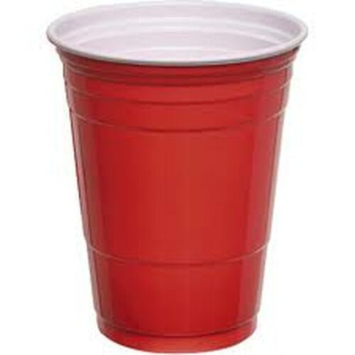 Large Red Drink Cups - 532ml 40 pk