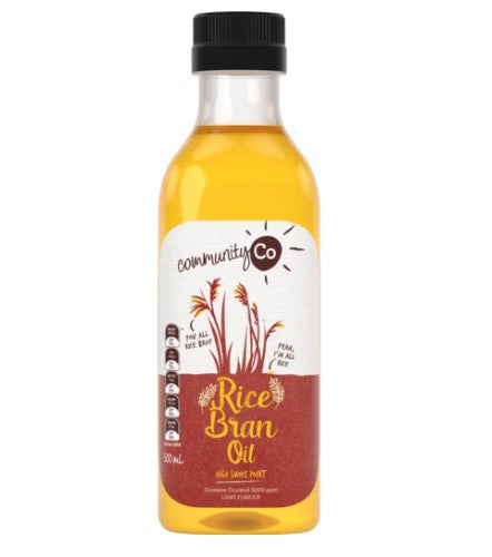 Community Co Rice Bran Oil 500ml