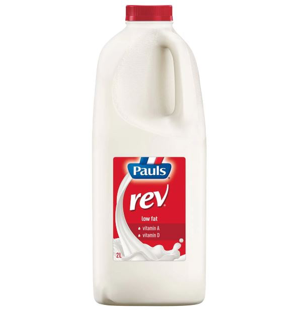 Pauls Rev Low Fat Milk 2L