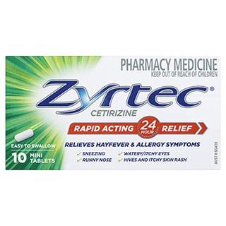 Zyrtec Tablets 10mg 5 Pack